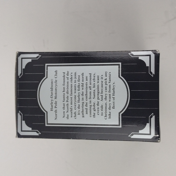 HARLEY DAVIDSON ORNAMENT Collection- LETTERS TO SANTA 1997 Vtg - Picture 8 of 9